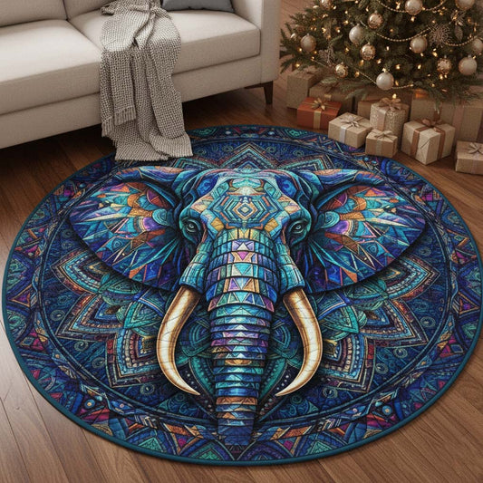 Mystic Guardian Quilted Round Mat GFTOQA701