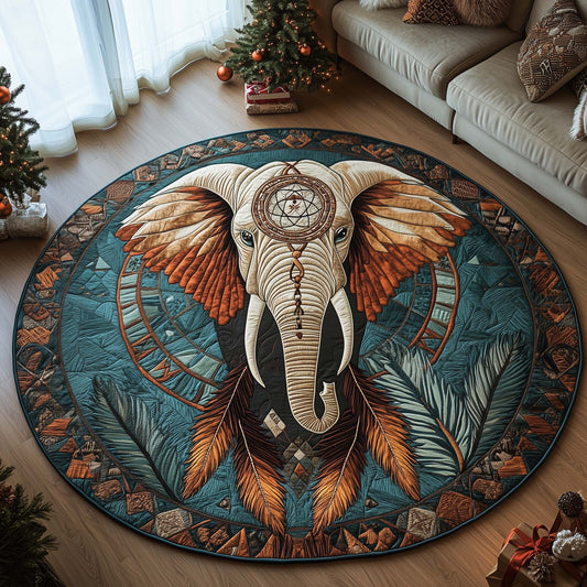 Dream Guardian Quilted Round Mat GFTOQA704