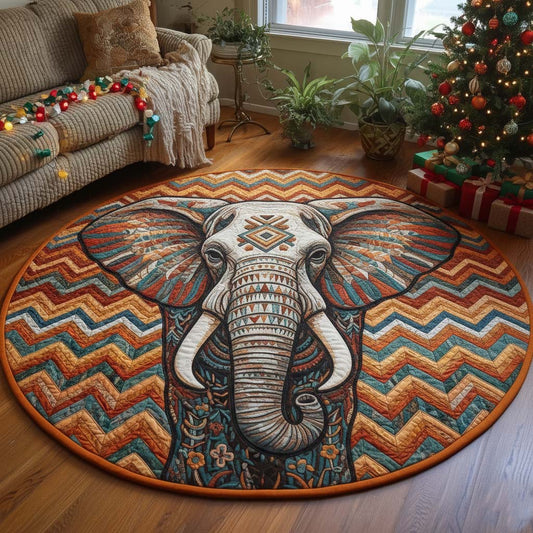 Tribal Spirit Quilted Round Mat GFTOQA705
