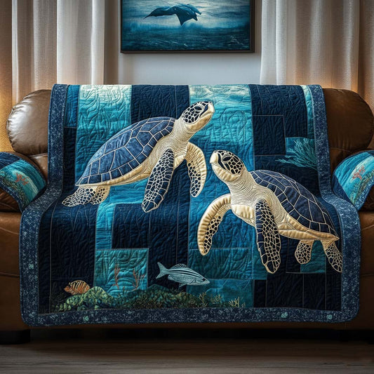 Timeless Beauty Quilted Sofa Cover GFTOQA733