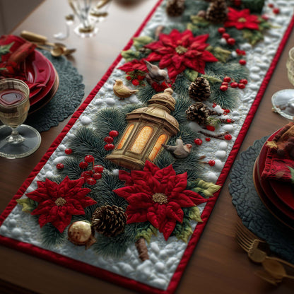 Festive Lantern Quilted Table Runner GFTOQA75