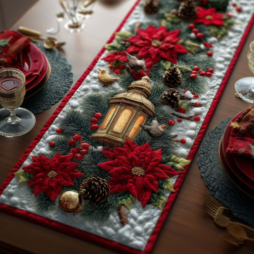 Festive Lantern Quilted Table Runner GFTOQA75