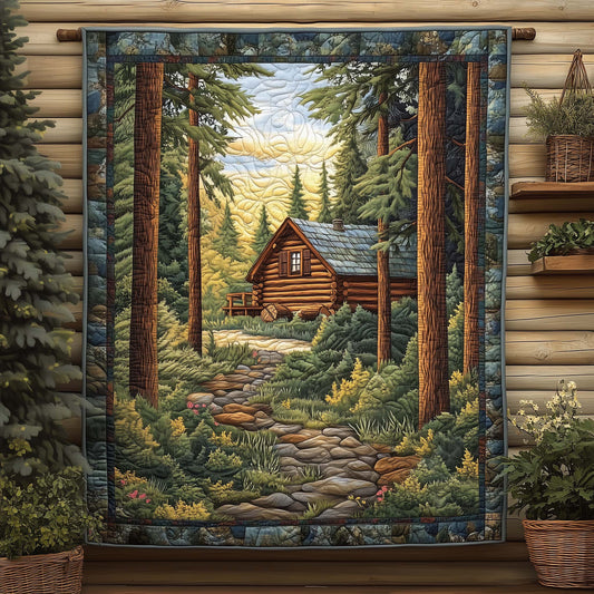 Forest Retreat Quilted Blanket GFTOQA787