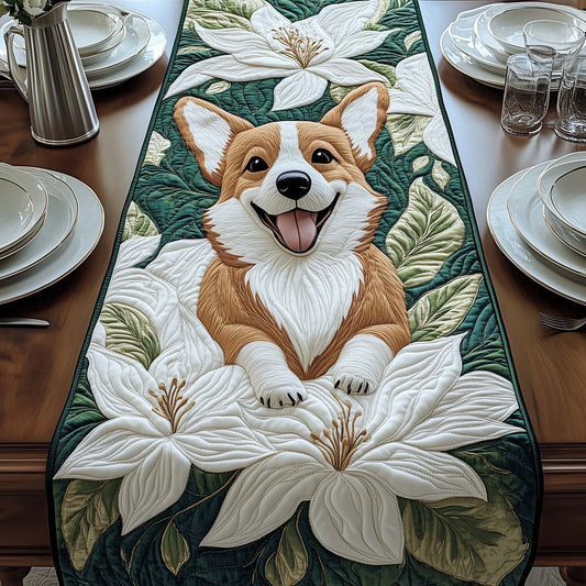 Magnolia Grace Quilted Table Runner GFTOQA804