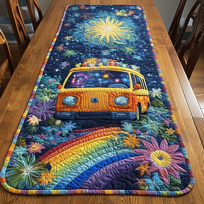 Hippie Van Quilted Table Runner GFTOQA815