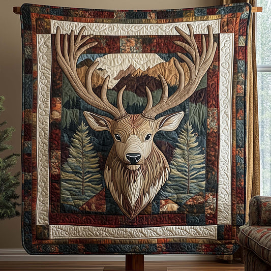 Forest Crest Quilted Blanket GFTOQA843