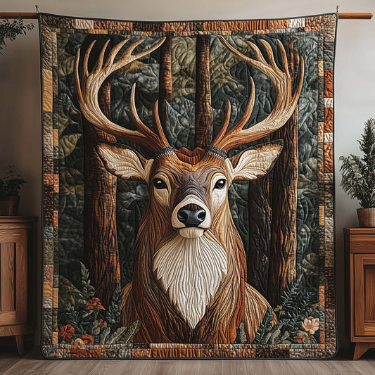 Forest Monarch Quilted Blanket GFTOQA847