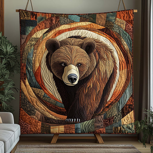 Bear Guardian Quilted Blanket GFTOQA853