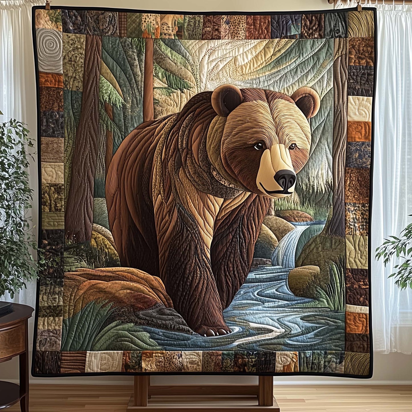 Woodland Path Quilted Blanket GFTOQA856
