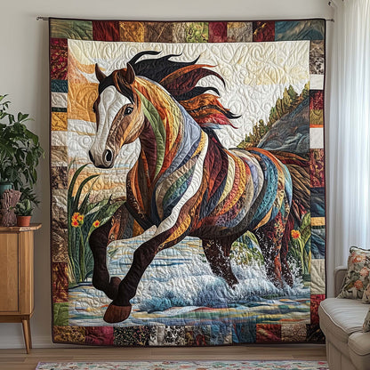 Wild Spirit Quilted Blanket GFTOQA858