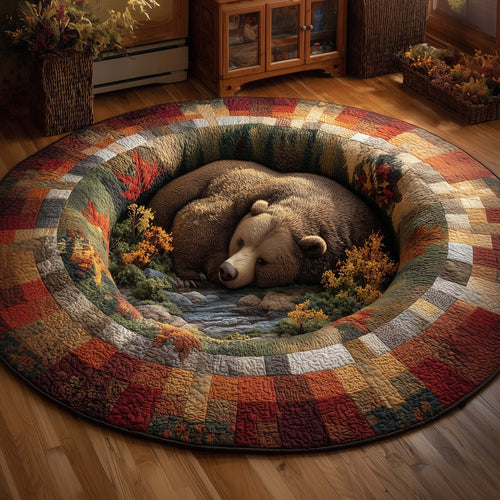 Forest Serenity Quilted Round Mat GFTOQA878