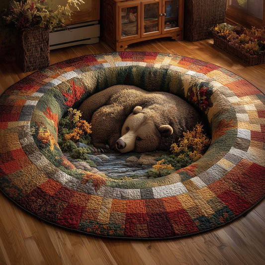 Forest Serenity Quilted Round Mat GFTOQA878