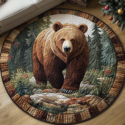 Mighty Walk Quilted Round Mat GFTOQA885