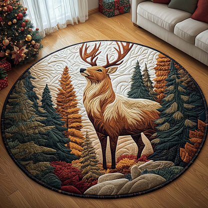 Majestic Guardian Quilted Round Mat GFTOQA887