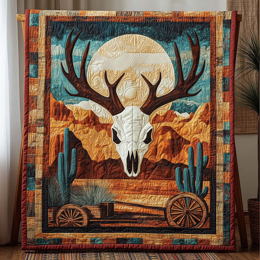 Desert Stag Quilted Blanket GFTOQA939