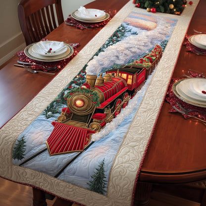 Golden Express Quilted Table Runner GFTOQM1002