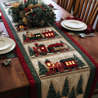 Forest Express Quilted Table Runner GFTOQM1010