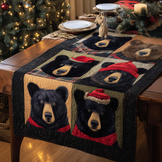 Winter Bears Quilted Table Runner GFTOQM1022