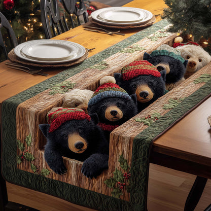 Snug Bears Quilted Table Runner GFTOQM1024