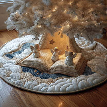 Angel Story Quilted Tree Skirt GFTOQM1095