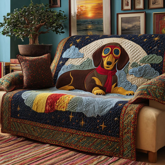 Sky Dreamer Quilted Sofa Cover GFTOQM1122