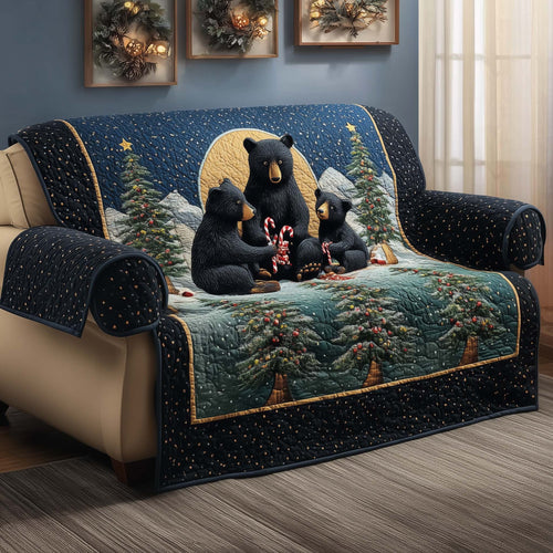 Candy Family Quilted Sofa Cover GFTOQM1149