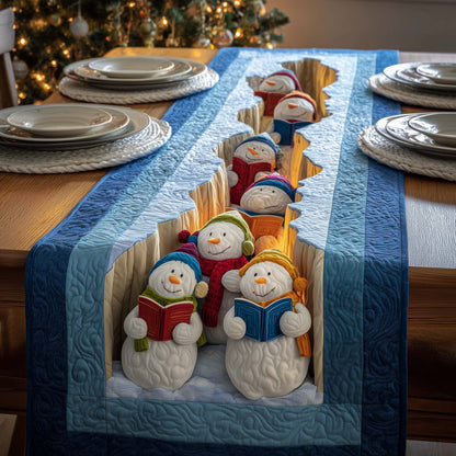 Snow Choir Quilted Table Runner GFTOQM1166