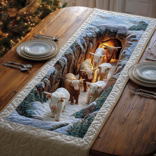 Canyon Herd Quilted Table Runner GFTOQM1187