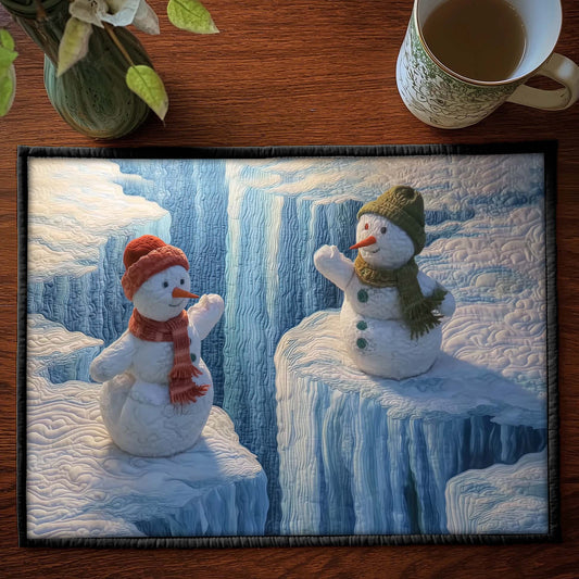Snowman Pit Quilted Place Mat GFTOQM1193