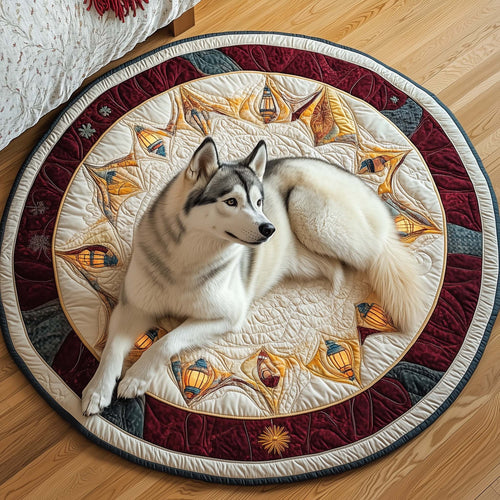 Husky Quilted Round Mat GFTOQM124