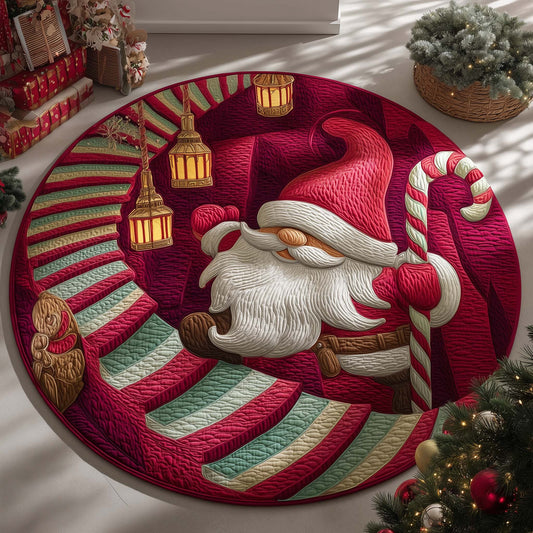 Candy Gnome Quilted Round Mat GFTOQM1293
