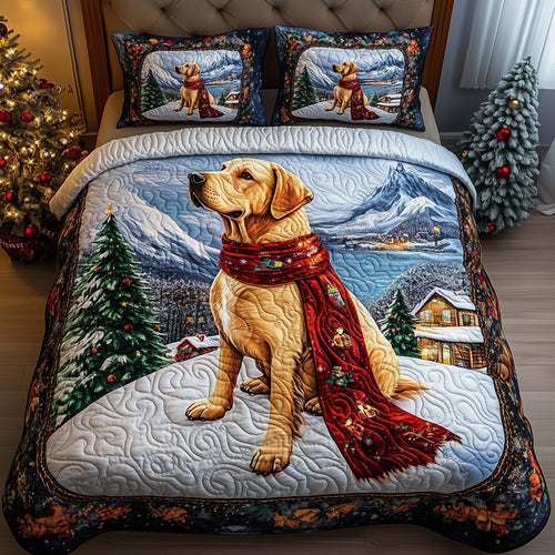 Holiday Labrador Duvet Cover Set GFTOQM1357