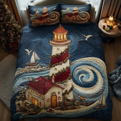 Ocean Lighthouse Duvet Cover Set GFTOQM1405