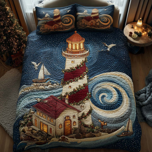 Ocean Lighthouse Duvet Cover Set GFTOQM1405