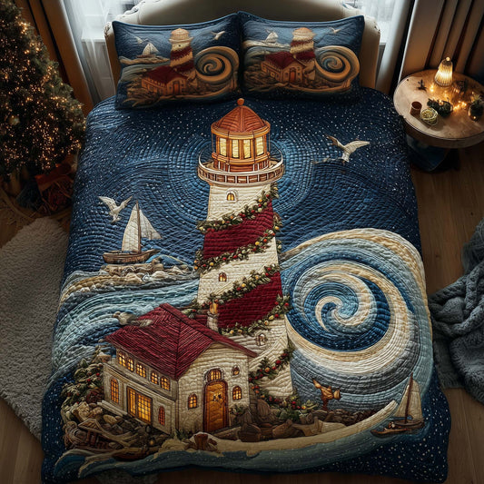 Ocean Lighthouse Duvet Cover Set GFTOQM1405