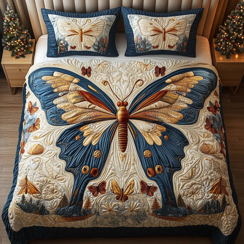 Forest Butterfly Duvet Cover Set GFTOQM1413