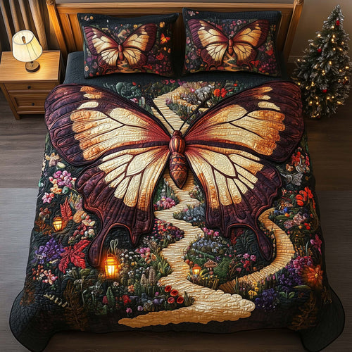 Garden Butterfly Duvet Cover Set GFTOQM1414