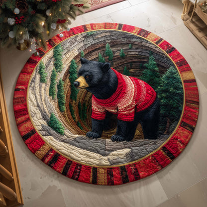 Sweater Burrow Quilted Round Mat GFTOQM1424