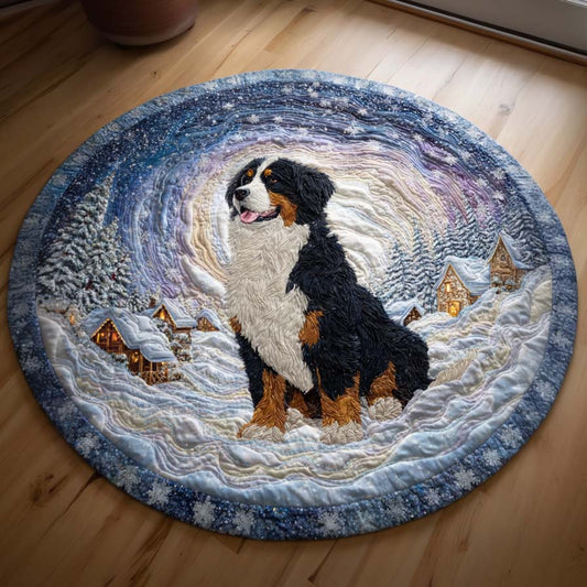 Bernese Quilted Round Mat GFTOQM144