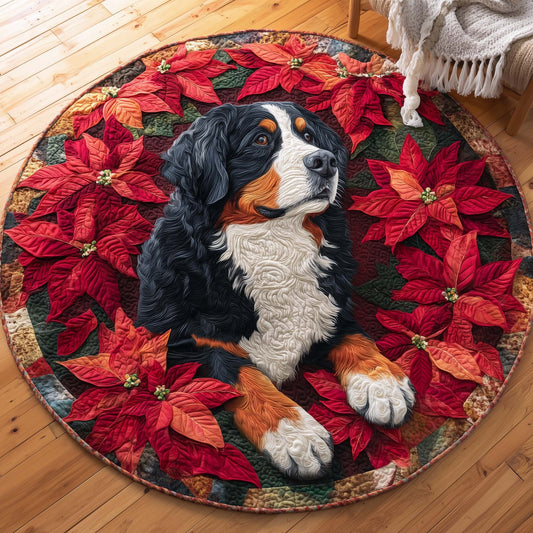 Bernese Quilted Round Mat GFTOQM145