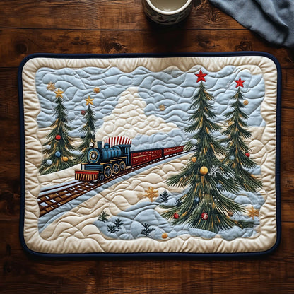 Christmas Train Quilted Placemat GFTOQM1464