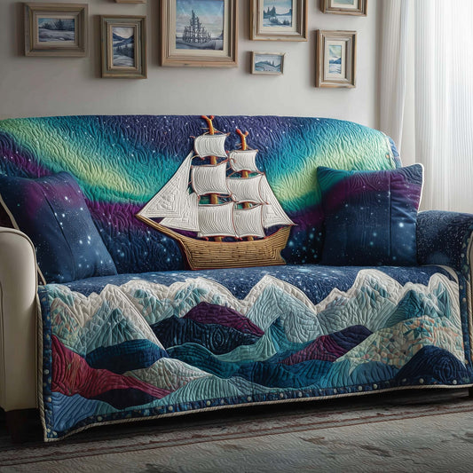 Aurora Voyage Quilted Sofa Cover GFTOQM1553