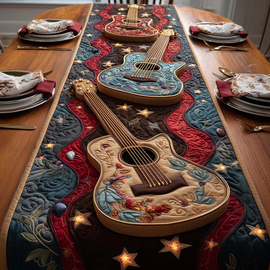 Star Guitars Quilted Table Runner GFTOQM1560