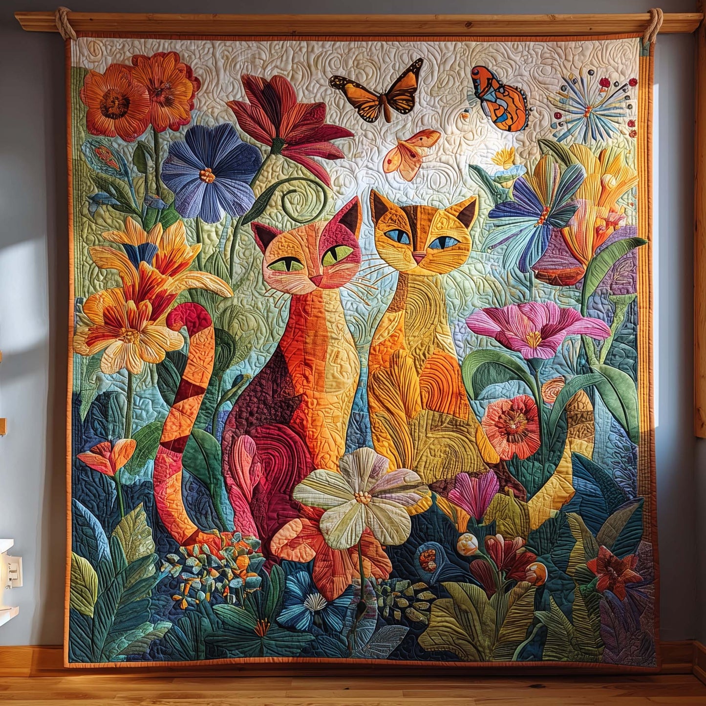 Floral Companions Quilted Blanket GFTOQM1631
