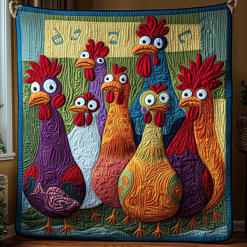 Singing Flock Quilted Blanket GFTOQM1639
