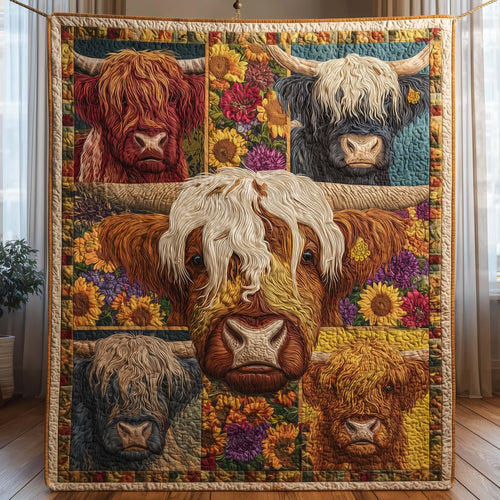 Meadow Herd Quilted Blanket GFTOQM1683