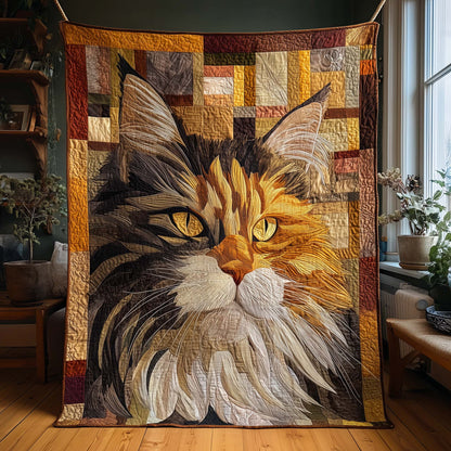 Split Whiskers Quilted Blanket GFTOQM1829