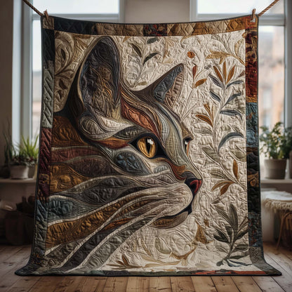 Cozy Cat Quilted Blanket GFTOQM1832