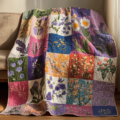Wild Meadow Quilted Blanket GFTOQM1859