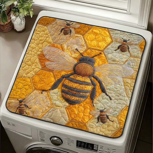 Golden Buzz Quilted Washer and Dryer Cover GFTOQM2000